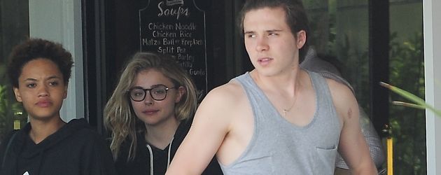 Brooklyn Beckham und Chloë Moretz Brooklyn Beckham und Chloë Moretz