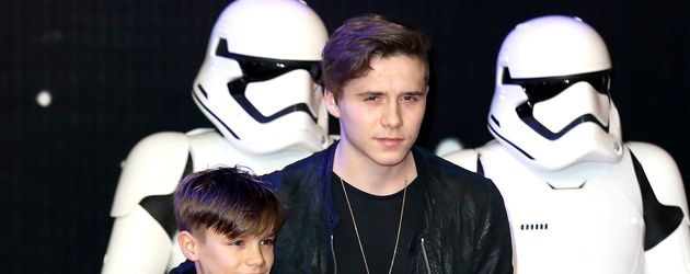 Brooklyn Beckham und Romeo Beckham Brooklyn Beckham und Romeo Beckham