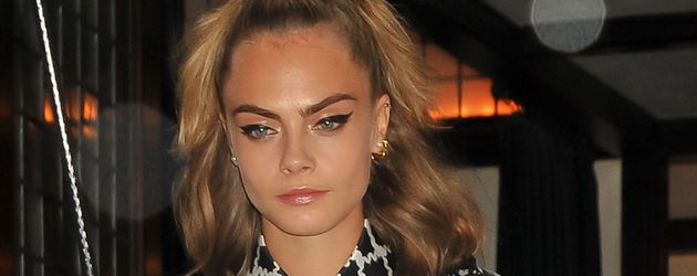 Cara Delevingne nach einem Pressetermin in New York Cara Delevingne nach einem Pressetermin in New York