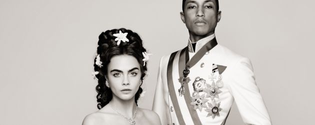Cara Delevingne und Pharrell Williams Cara Delevingne und Pharrell Williams