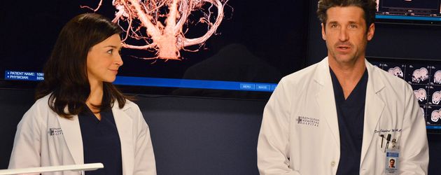 Caterina Scorsone und Patrick Dempsey in "Grey's Anatomy" Caterina Scorsone und Patrick Dempsey in "Grey's Anatomy"