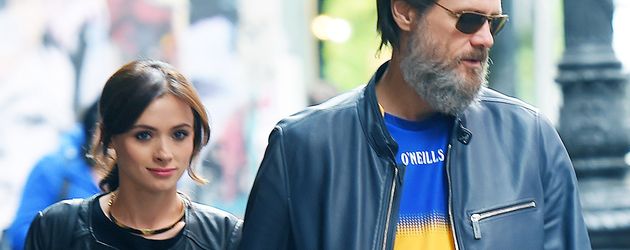 Cathriona White und Jim Carrey in Manhatten Cathriona White und Jim Carrey in Manhatten