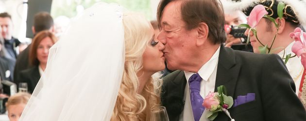 Cathy und Richard Lugner bei ihrer Hochzeit im September 2014 Cathy und Richard Lugner bei ihrer Hochzeit im September 2014