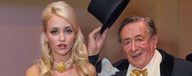Cathy Schmitz und Richard Lugner beim Wiener Opernball 2016 Cathy Schmitz und Richard Lugner beim Wiener Opernball 2016