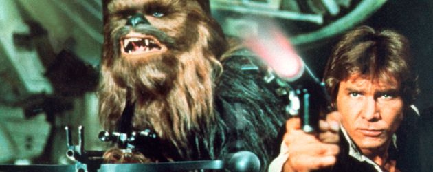 Peter Mayhew und Harrison Ford Peter Mayhew und Harrison Ford
