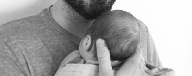 TV-Koch Chris Crary mit Baby TV-Koch Chris Crary mit Baby