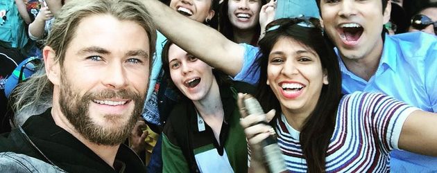 Chris Hemsworth in Brisbane, Australien Chris Hemsworth in Brisbane, Australien