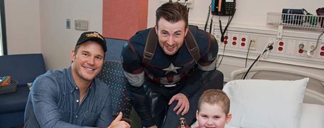 Chris Pratt und Chris Evans Chris Pratt und Chris Evans