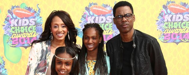 Chris Rock mit Malaak Compton-Rock und seinen Kids Chris Rock mit Malaak Compton-Rock und seinen Kids
