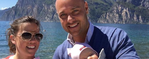 Claudia Lösch und Christian Tews mit ihren Babys Claudia Lösch und Christian Tews mit ihren Babys