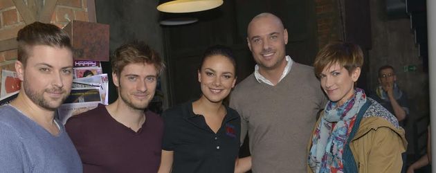 Janina Uhse, Jörn Schlönvoigt, Christian Tews, Felix von Jascheroff und Isabell Horn Janina Uhse, Jörn Schlönvoigt, Christian Tews, Felix von Jascheroff und Isabell Horn