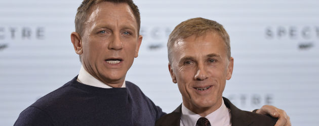 Daniel Craig und Christoph Waltz Daniel Craig und Christoph Waltz