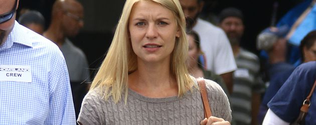 Claire Danes beim Dreh von Homeland in New York Claire Danes beim Dreh von Homeland in New York