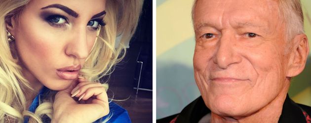 Sarah Nowak und Hugh Hefner Sarah Nowak und Hugh Hefner