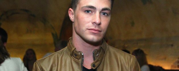 Colton Haynes bei einer Fashion-Show des Designers John Varvatos Colton Haynes bei einer Fashion-Show des Designers John Varvatos