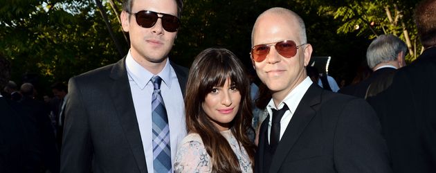 Cory Monteith, Lea Michele und Regisseur Ryan Murphy beim Butterfly Ball 2012 Cory Monteith, Lea Michele und Regisseur Ryan Murphy beim Butterfly Ball 2012