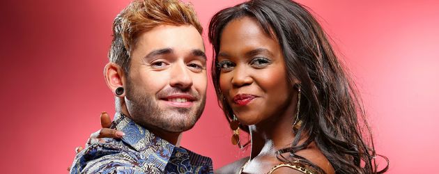 Daniel Küblböck und Otlile Mabuse Daniel Küblböck und Otlile Mabuse