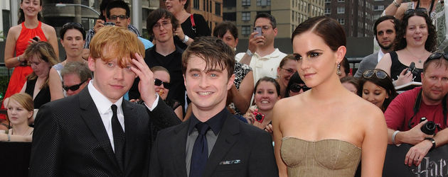 Emma Watson, Daniel Radcliffe und Rupert Grint Emma Watson, Daniel Radcliffe und Rupert Grint