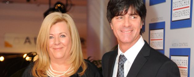 Daniela und Joachim Löw bei der Verleihung des deutschen Medienpreises in Baden-Baden Daniela und Joachim Löw bei der Verleihung des deutschen Medienpreises in Baden-Baden