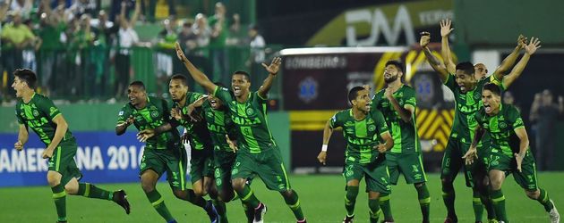 Das brasilianische Fußballteam "Chapecoense" Das brasilianische Fußballteam "Chapecoense"