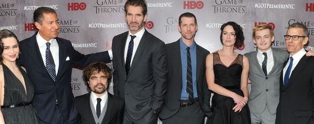 Emilia Clarke, Lena Headey, Peter Dinklage und Jack Gleeson Emilia Clarke, Lena Headey, Peter Dinklage und Jack Gleeson