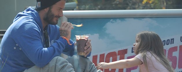 David Beckham und Harper Seven Beckham David Beckham und Harper Seven Beckham
