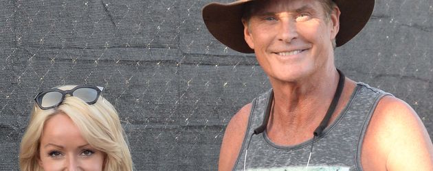 David Hasselhoff und Hayler beim Coachella 2015 David Hasselhoff und Hayler beim Coachella 2015