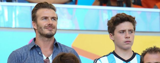 David Beckham und Brooklyn Beckham David Beckham und Brooklyn Beckham