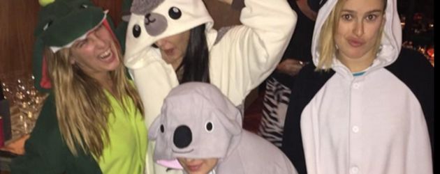 Rumer Willis, Demi Moore, Tallulah Willis und Scout LaRue Willis Rumer Willis, Demi Moore, Tallulah Willis und Scout LaRue Willis