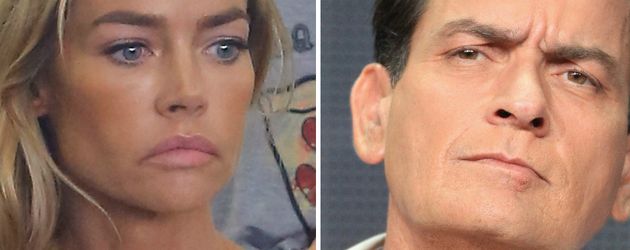 Charlie Sheen und Denise Richards, Schauspielerin und Schauspieler Charlie Sheen und Denise Richards, Schauspielerin und Schauspieler