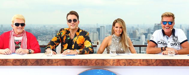 Mandy Capristo, Dieter Bohlen, Heino und DJ Antoine Mandy Capristo, Dieter Bohlen, Heino und DJ Antoine