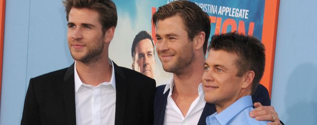 Liam Hemsworth, Chris Hemsworth und Luke Hemsworth Liam Hemsworth, Chris Hemsworth und Luke Hemsworth