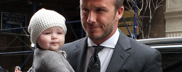 David Beckham und Harper Seven Beckham David Beckham und Harper Seven Beckham
