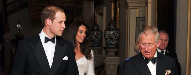 Prinz William, Prinz Charles und Kate Middleton Prinz William, Prinz Charles und Kate Middleton