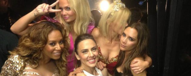 Victoria Beckham, Geri Halliwell, Mel B. und Emma Bunton Victoria Beckham, Geri Halliwell, Mel B. und Emma Bunton