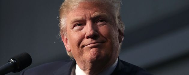 Donald Trump am Tag der Wahl in Michigan, 08. November 2016 Donald Trump am Tag der Wahl in Michigan, 08. November 2016