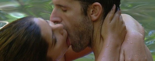 Jay Khan und Indira im Dschungelcamp Jay Khan und Indira im Dschungelcamp