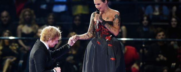 Ed Sheeran und Ruby Rose Ed Sheeran und Ruby Rose