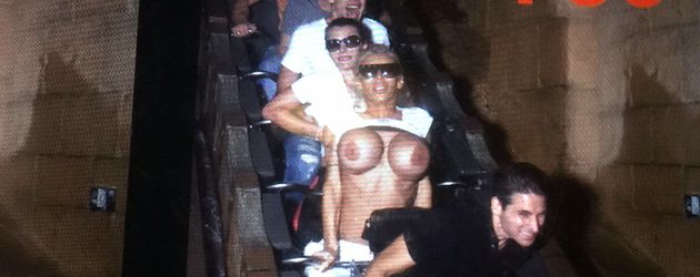 TV-Sternchen Edona James im "Phantasialand" TV-Sternchen Edona James im "Phantasialand"