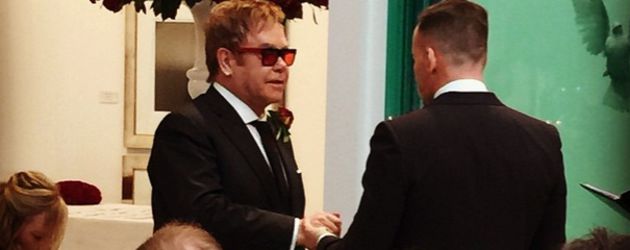 Elton John und David Furnish Elton John und David Furnish