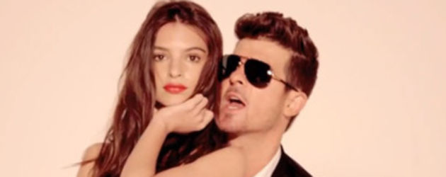 Emily Ratajkowski und Robin Thicke Emily Ratajkowski und Robin Thicke