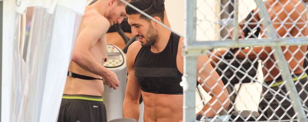 Emre Can im Trainingslager in Ascona Emre Can im Trainingslager in Ascona