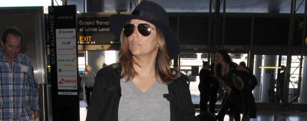 Eva Longoria am Flughafen von L.A. Eva Longoria am Flughafen von L.A.