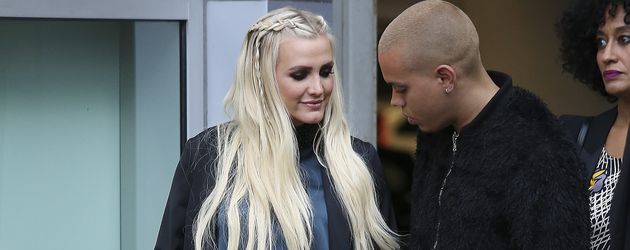 Ashlee Simpson und Evan Ross Ashlee Simpson und Evan Ross