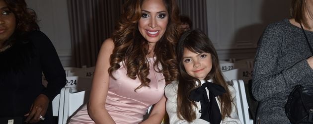 Farrah Abraham mit Tochter Sophia auf der New York Fashion Week 2016 Farrah Abraham mit Tochter Sophia auf der New York Fashion Week 2016