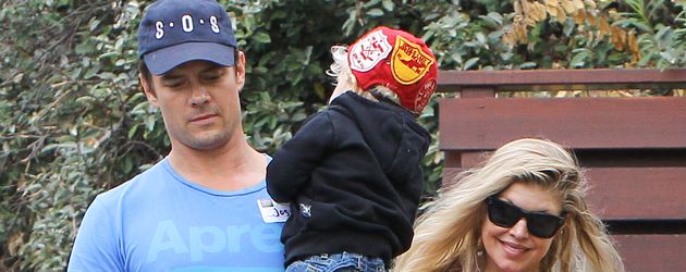 Fergie, Josh Duhamel und Axl Jack Duhamel Fergie, Josh Duhamel und Axl Jack Duhamel