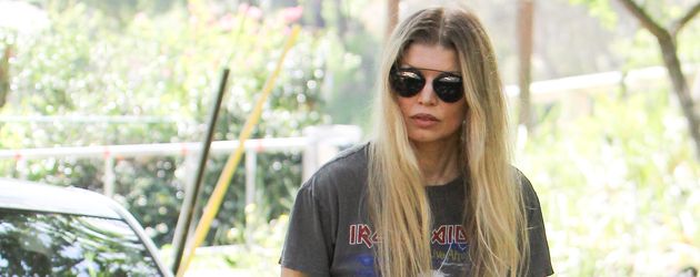 Fergie mit Söhnchen Axl in Hollywood Fergie mit Söhnchen Axl in Hollywood
