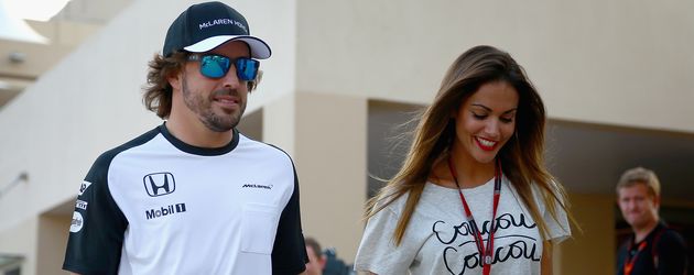 Fernando Alonso und Lara Alvarez Fernando Alonso und Lara Alvarez