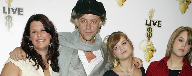 Peaches Geldof, Bob Geldof, Fifi Trixibelle Geldof und Pixie Geldof Peaches Geldof, Bob Geldof, Fifi Trixibelle Geldof und Pixie Geldof