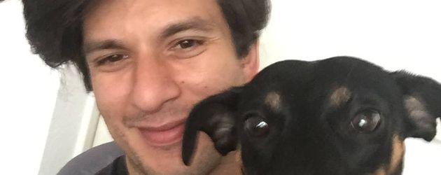 Francisco Medina mit seinem Hund Francisco Medina mit seinem Hund